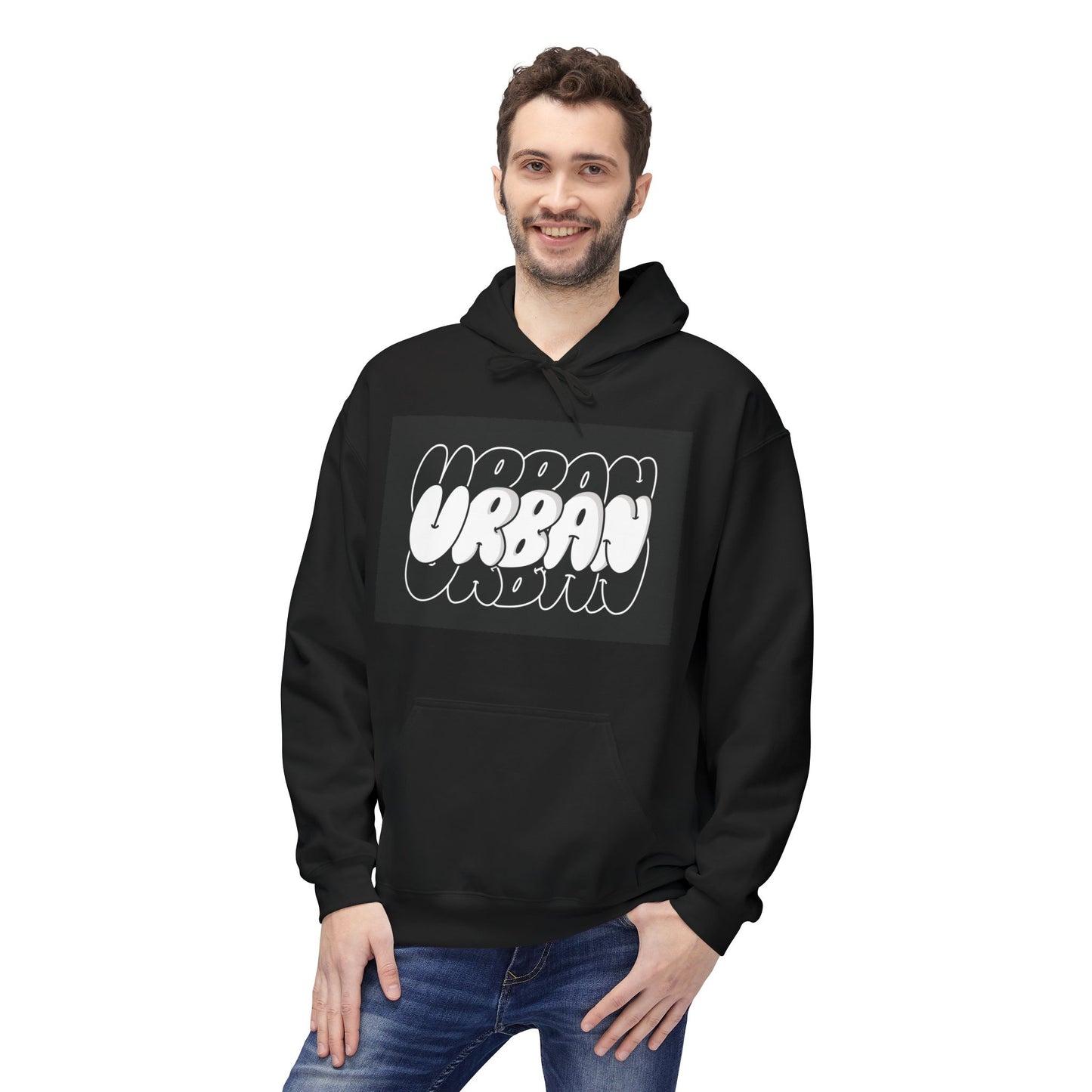 Men's Midweight Soft style Fleece Urban Hoodie