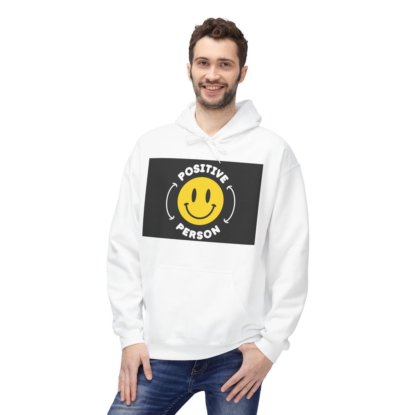 Men's Midweight Softstyle Fleece Positive Person Hoodie