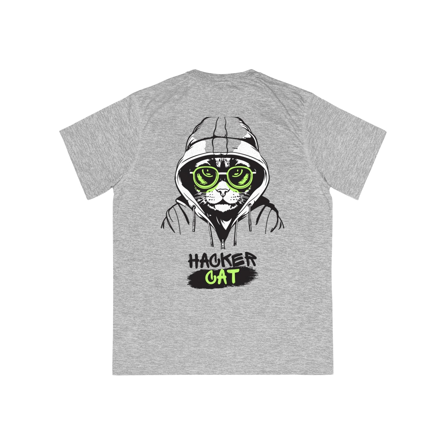 Men's Sports T-shirt Hacker Cat