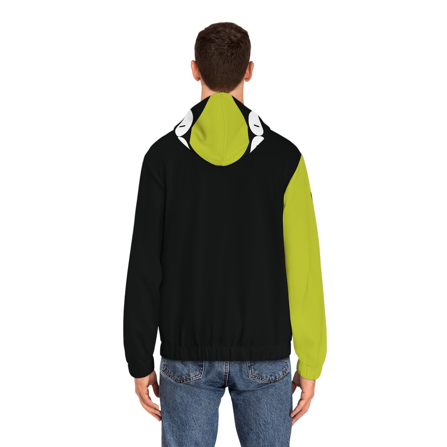 Men's Full-Zip Cat Mom Hoodie (AOP)