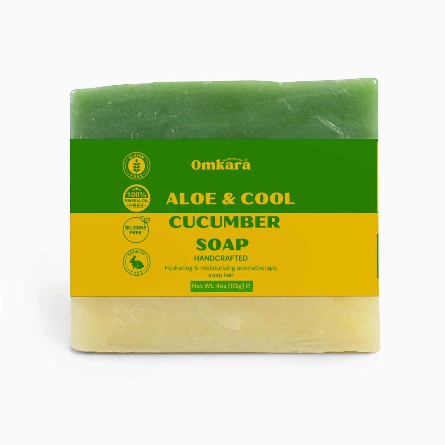 Aloe & Cool Cucumber Soap OMKARA