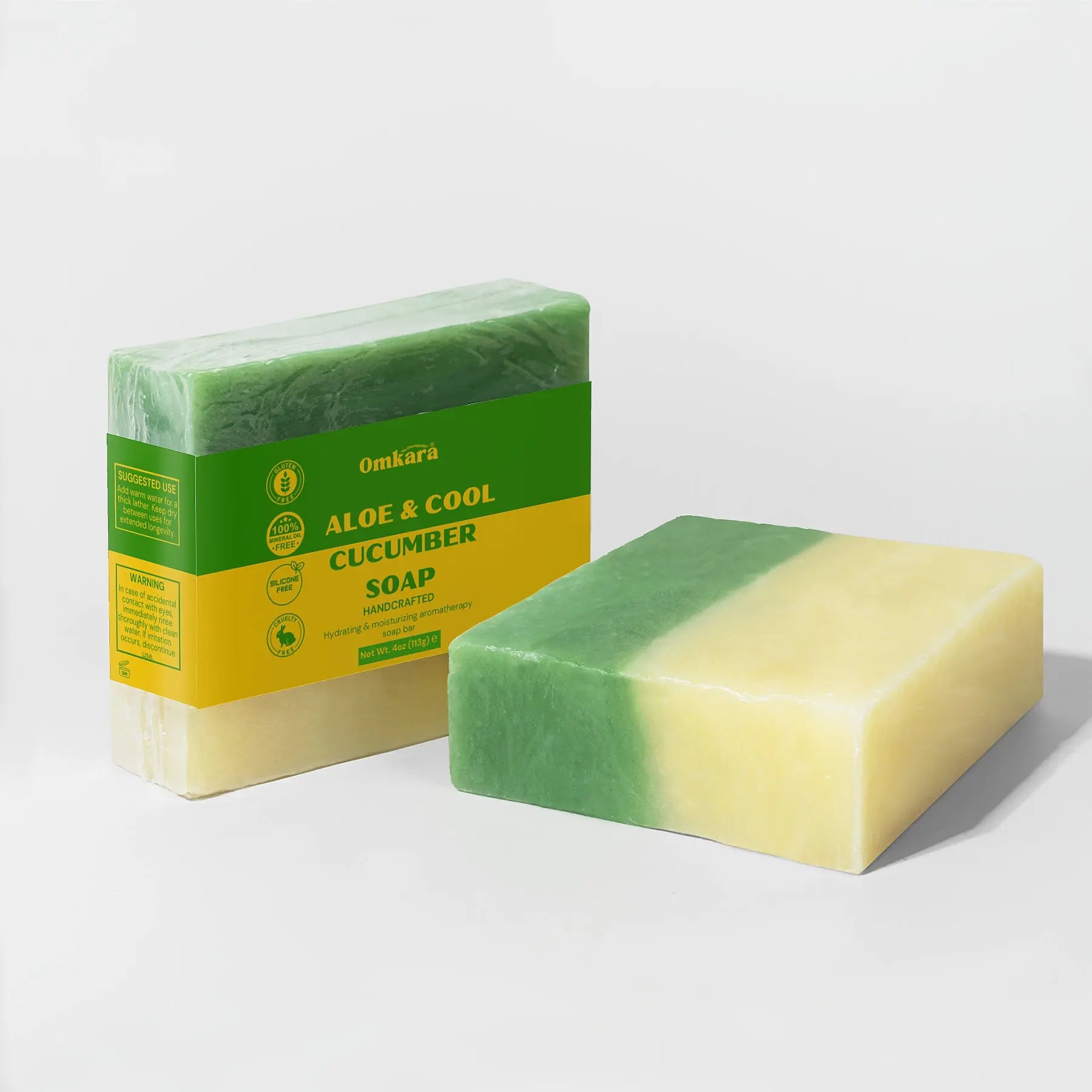 Aloe & Cool Cucumber Soap OMKARA