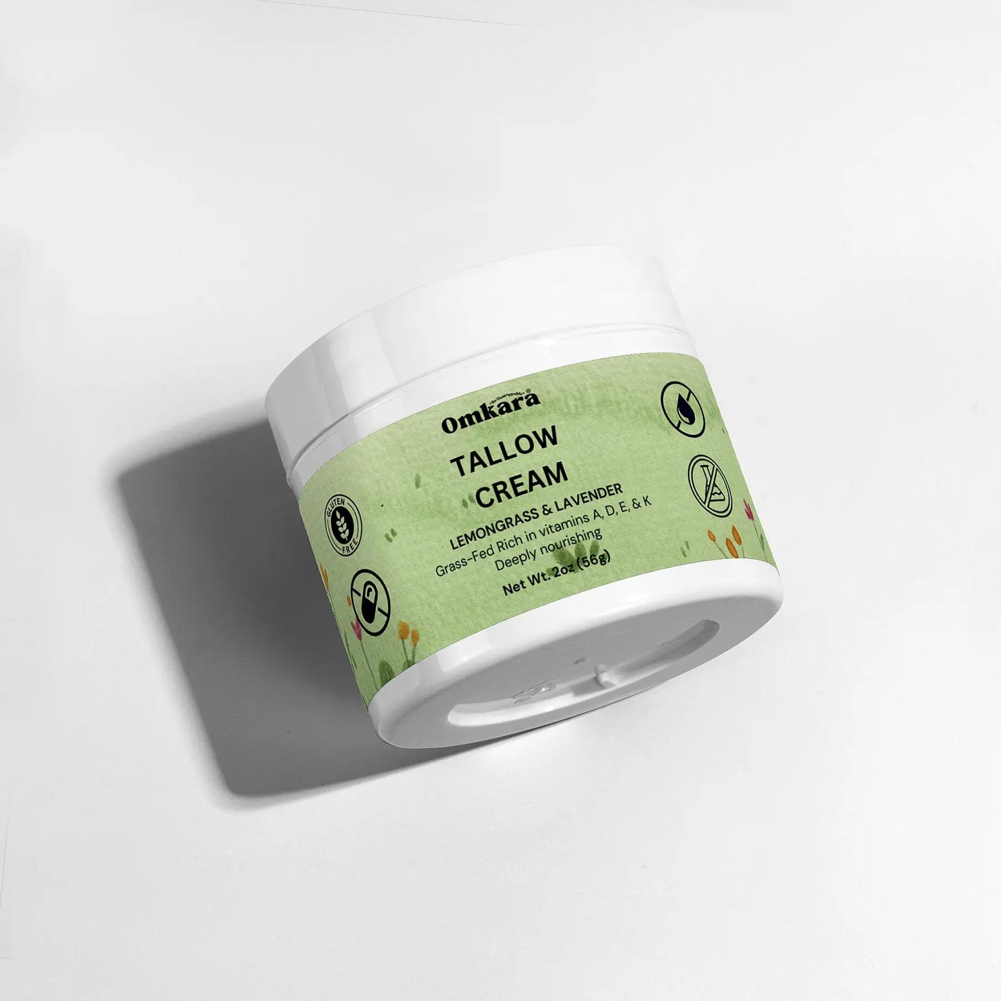 Tallow Cream Lemongrass & Lavender OMKARA