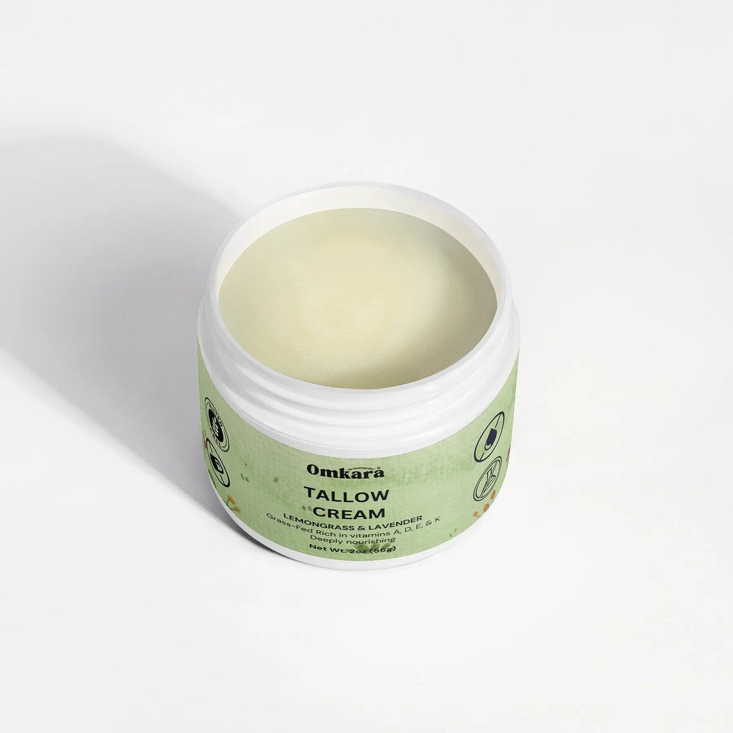 Tallow Cream Lemongrass & Lavender OMKARA