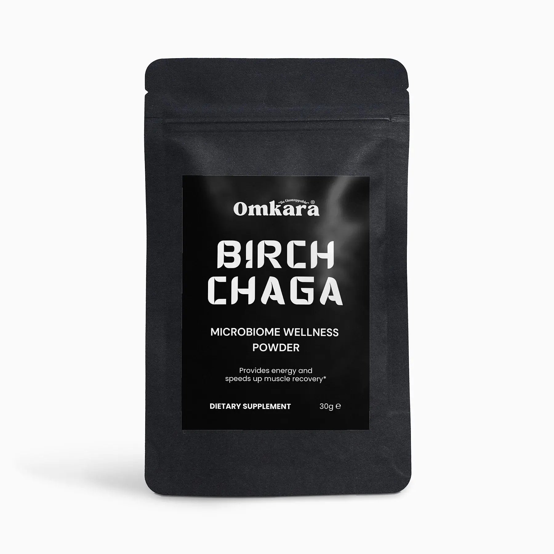 Birch Chaga Microbiome Wellness Powder OMKARA