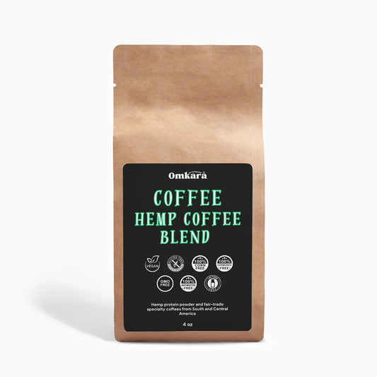 Hemp Coffee Blend - Medium Roast 4oz OMKARA