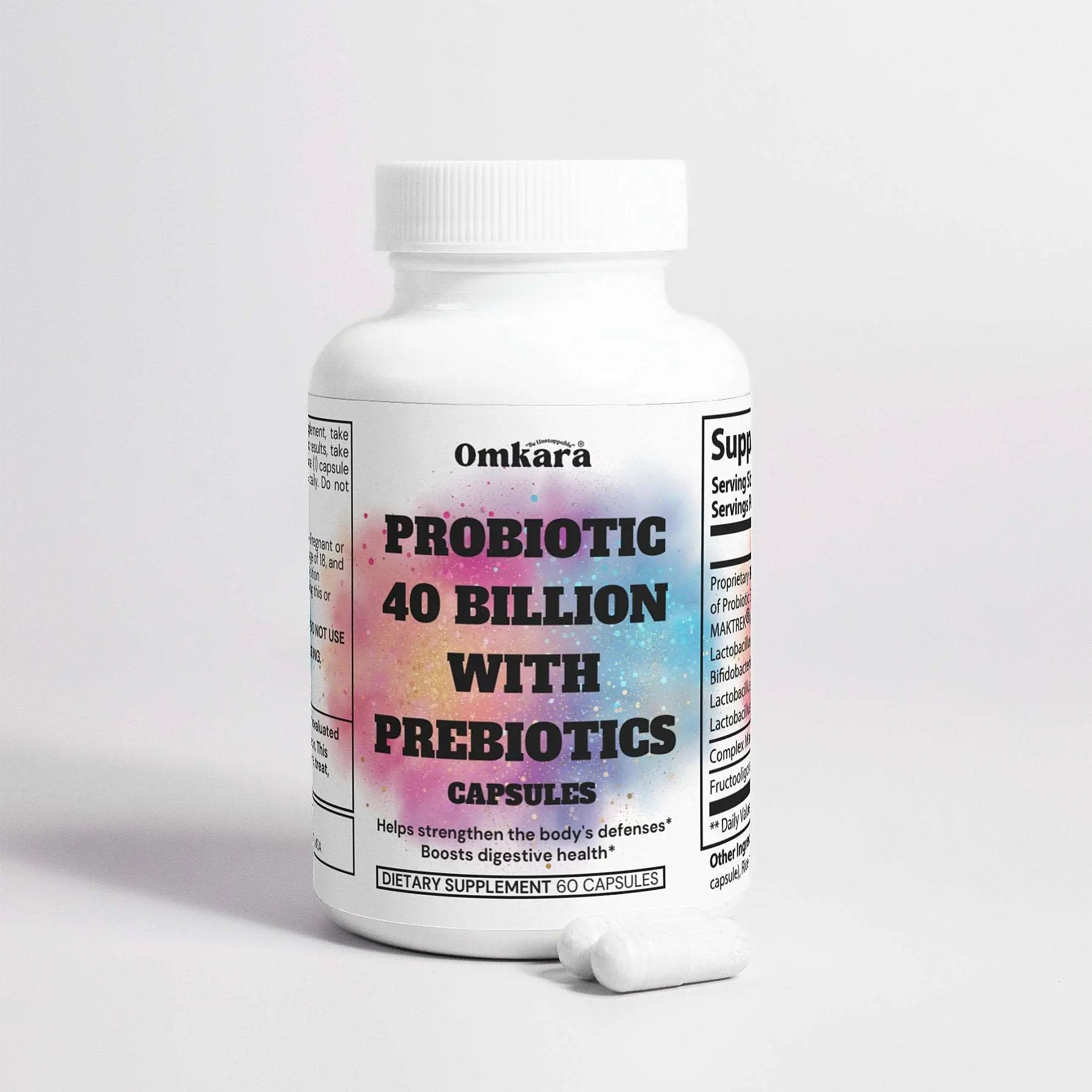 Probiotic 40 Billion with Prebiotics