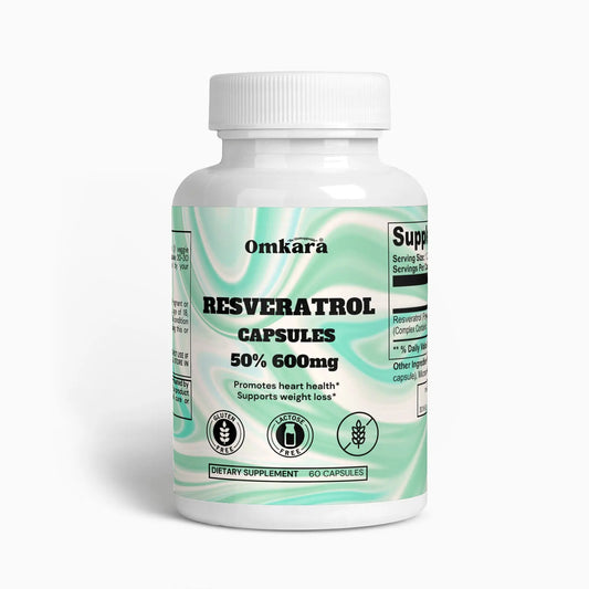 Resveratrol 50% 600mg OMKARA