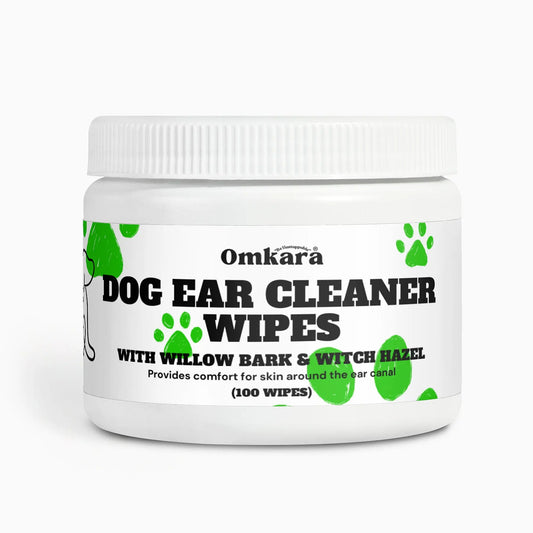 Dog Ear Cleaner Wipes OMKARA