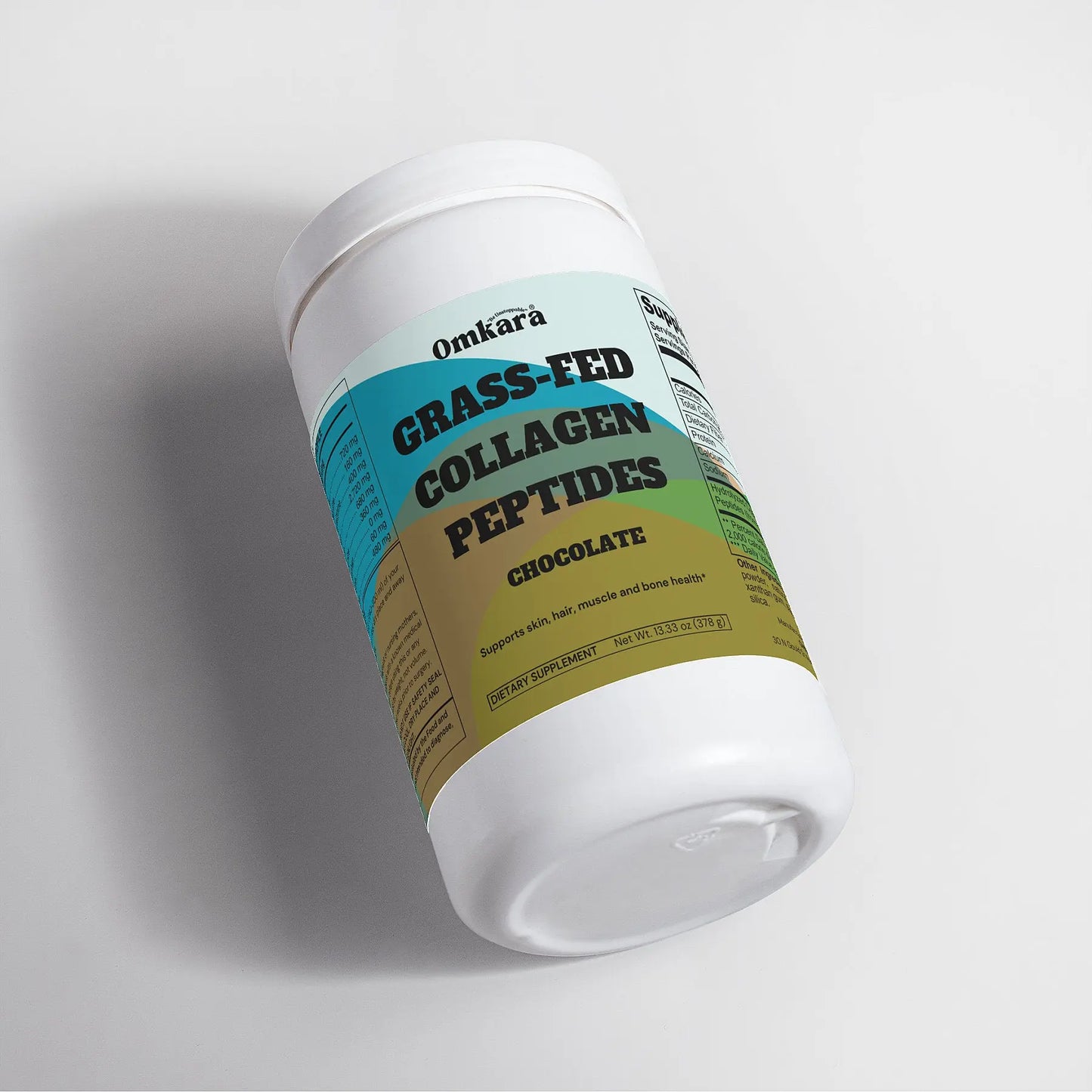 Grass-Fed Collagen Peptides Powder (Chocolate) OMKARA