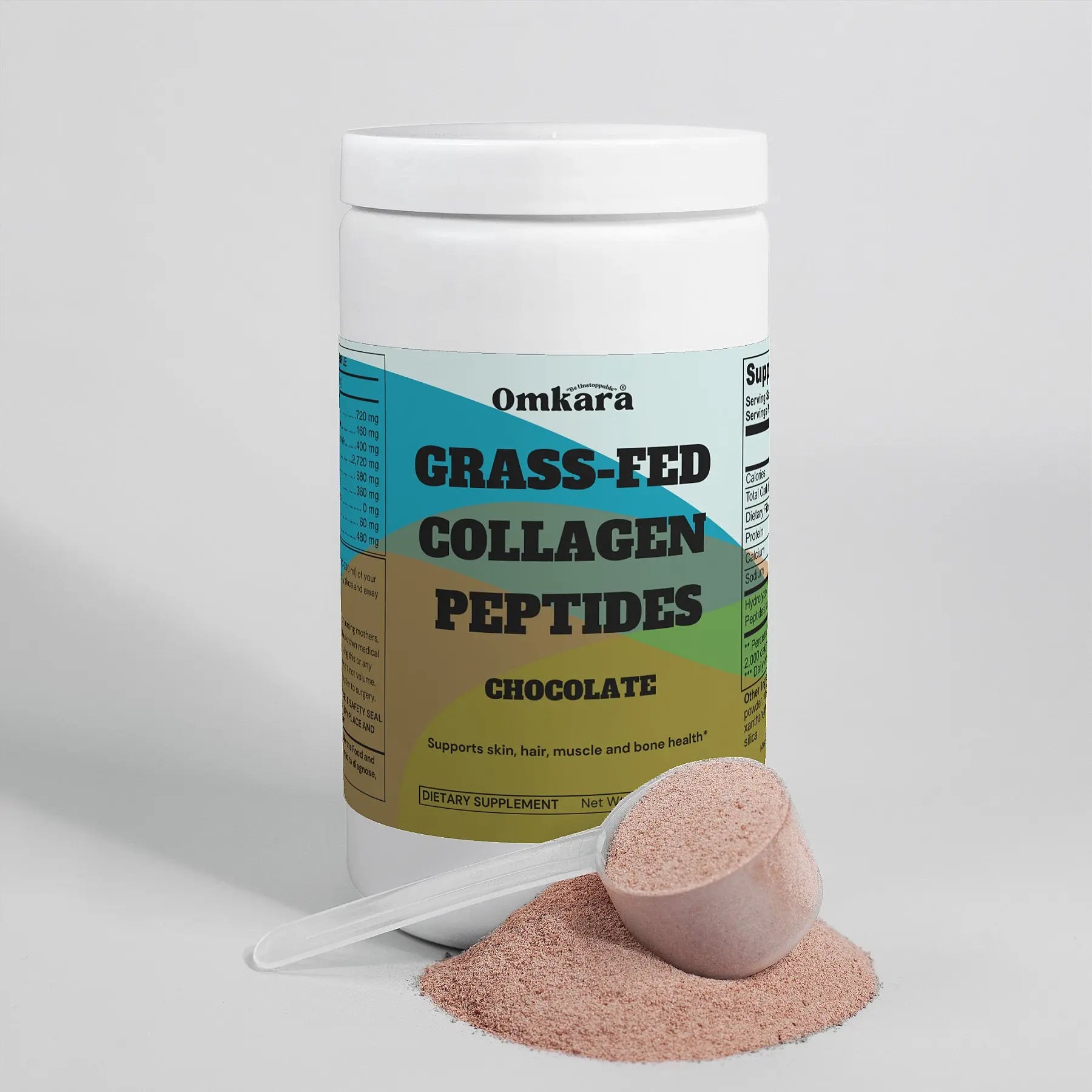 Grass-Fed Collagen Peptides Powder (Chocolate) OMKARA