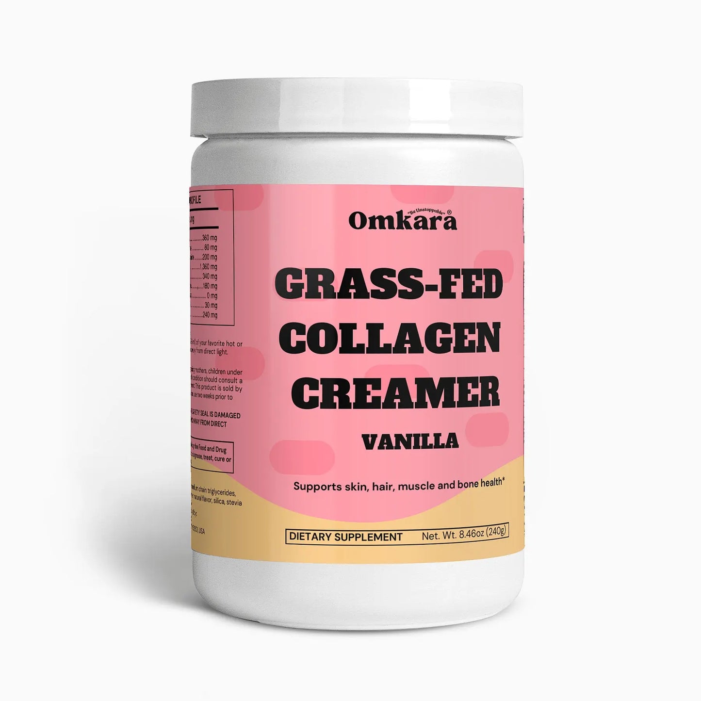 Grass-Fed Collagen Creamer (Vanilla) OMKARA