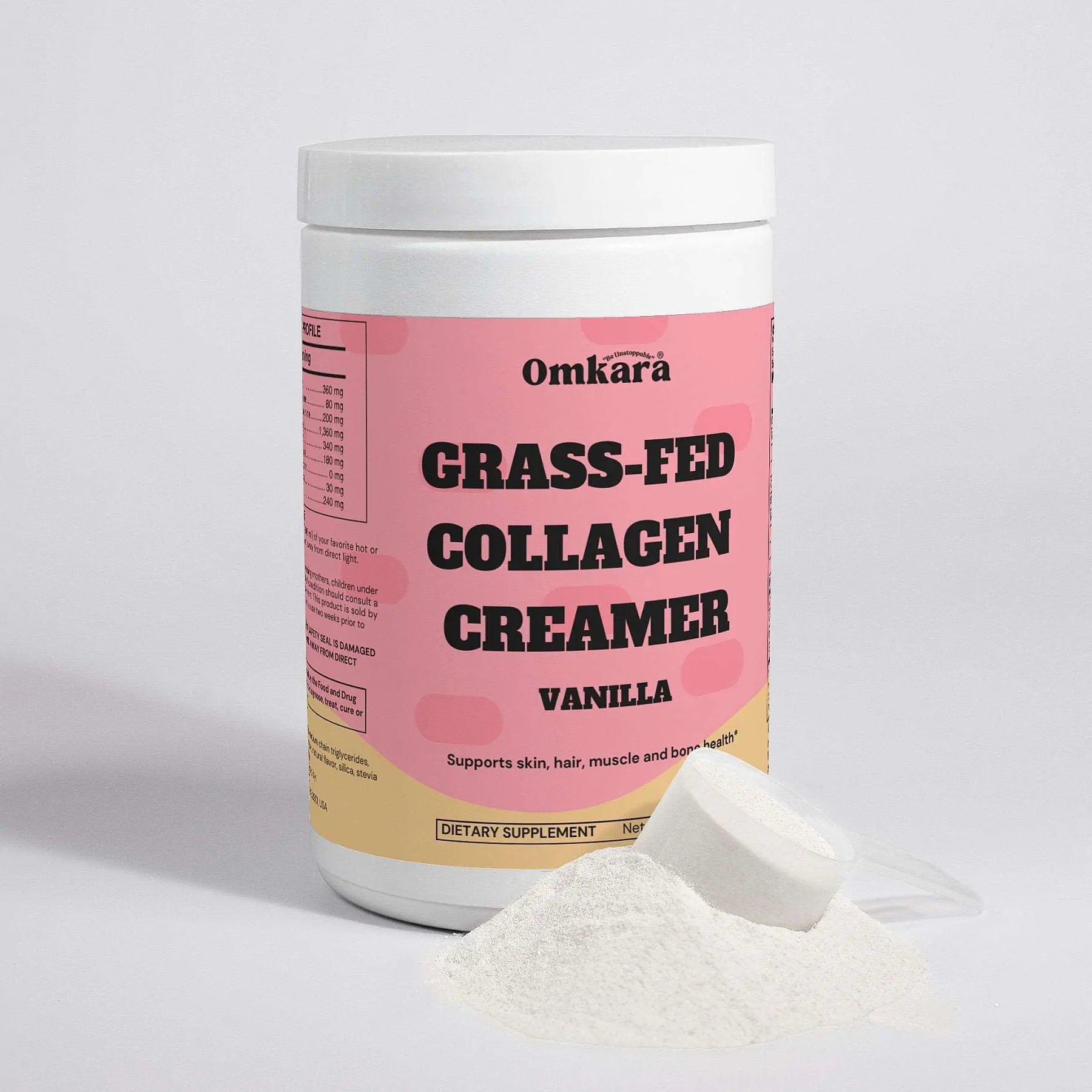 Grass-Fed Collagen Creamer (Vanilla)