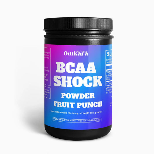 BCAA Shock Powder (Fruit Punch) OMKARA