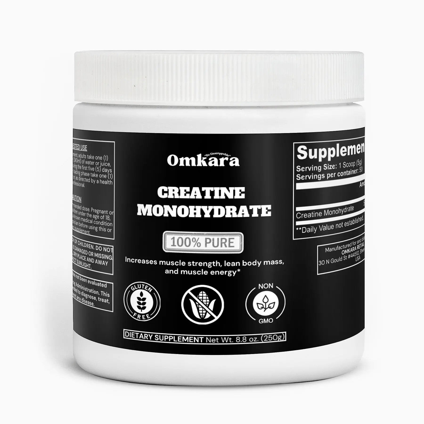 Creatine Monohydrate OMKARA