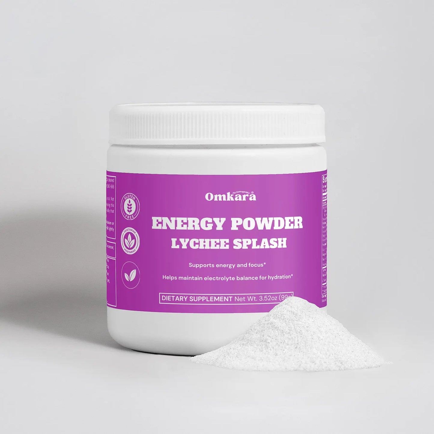 Energy Powder (Lychee Splash Energy) OMKARA