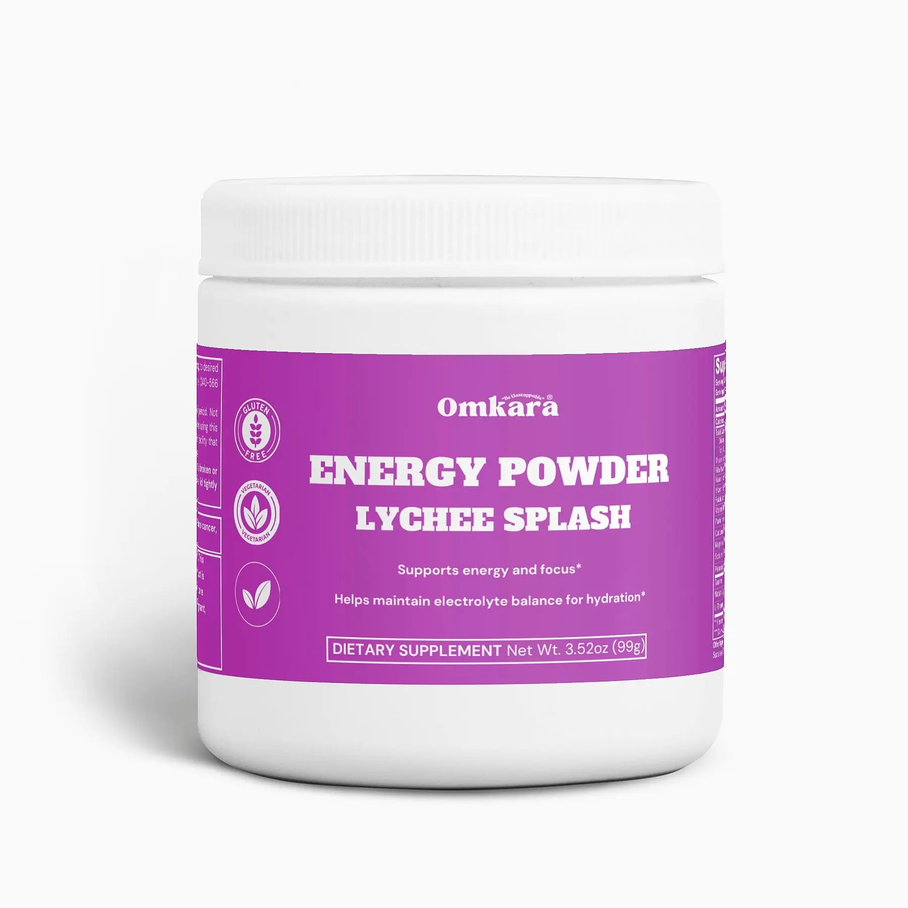 Energy Powder (Lychee Splash Energy) OMKARA