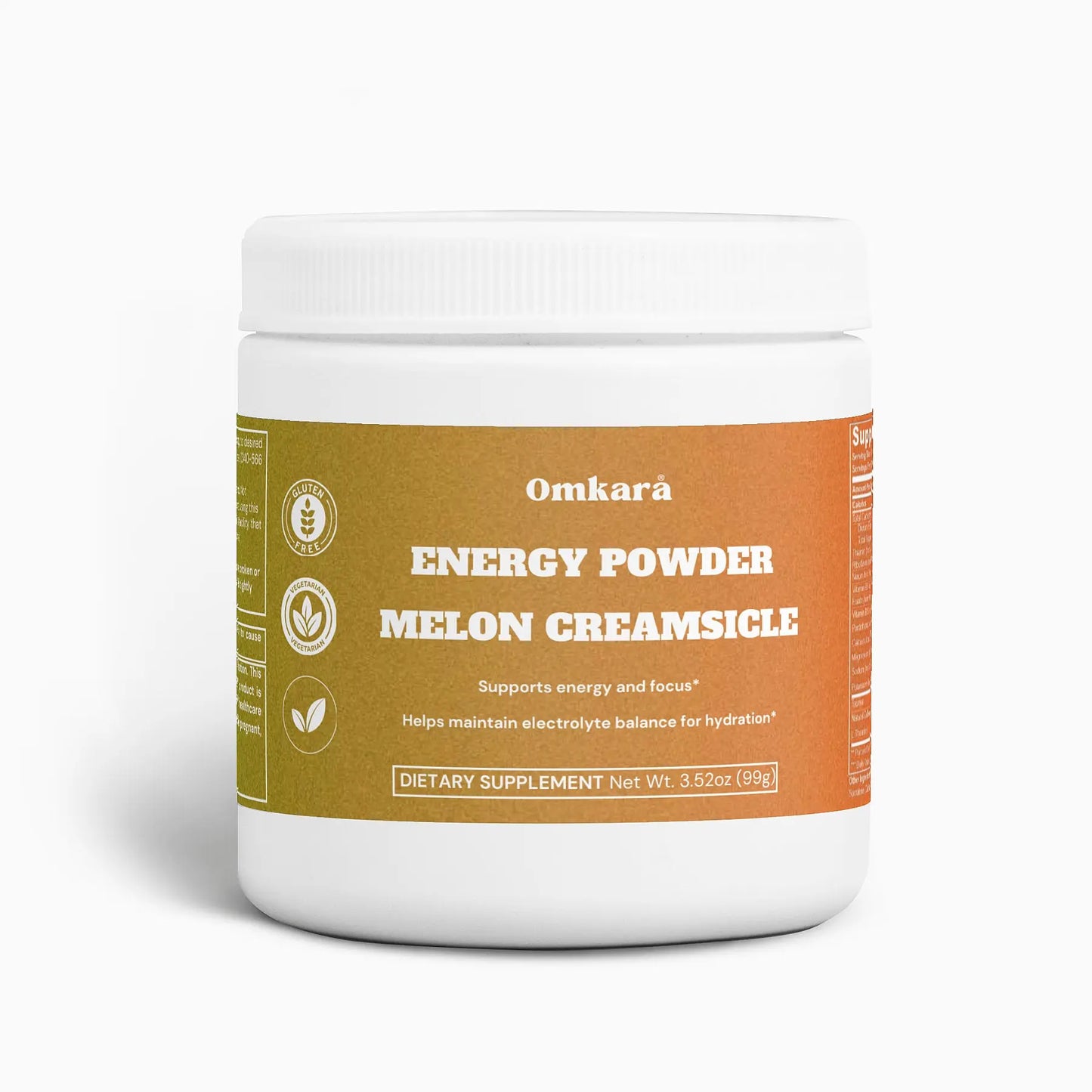 Energy Powder (Melon Creamsicle) OMKARA