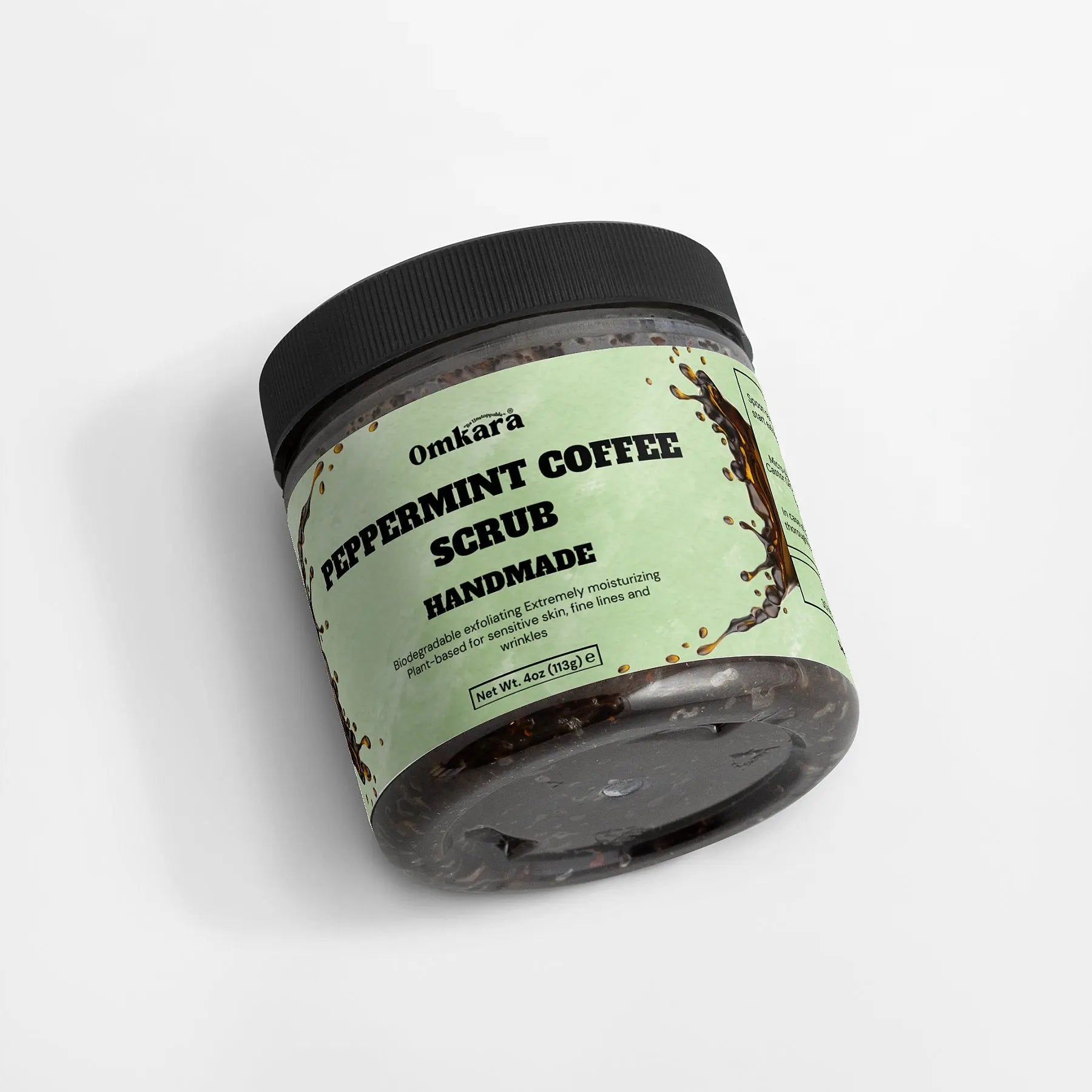 Peppermint Coffee Scrub OMKARA