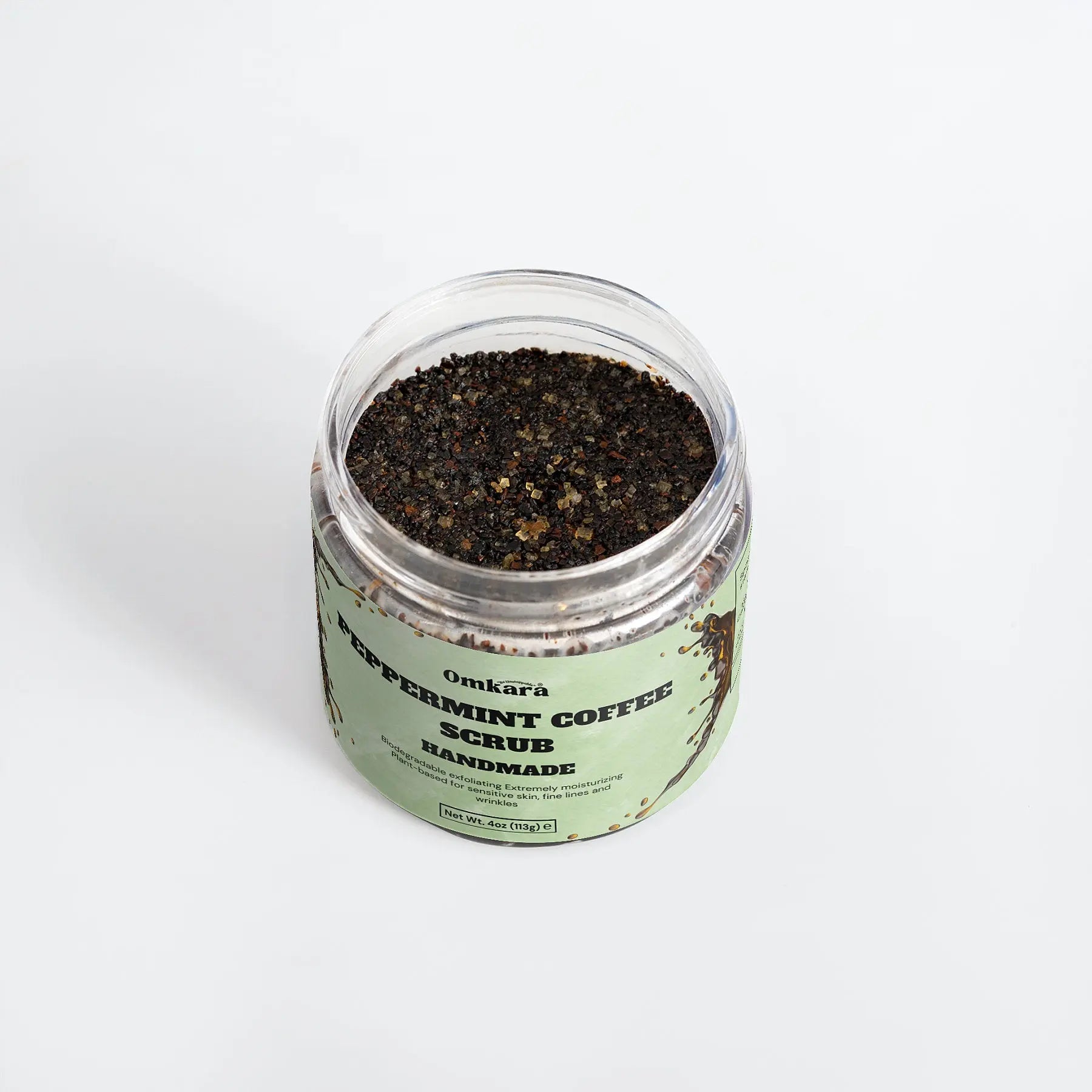 Peppermint Coffee Scrub OMKARA