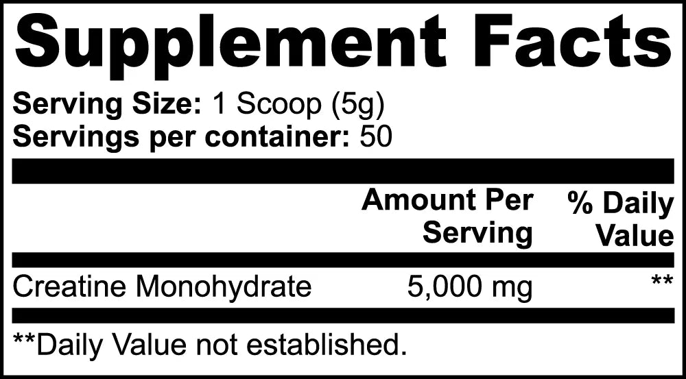 Creatine Monohydrate OMKARA