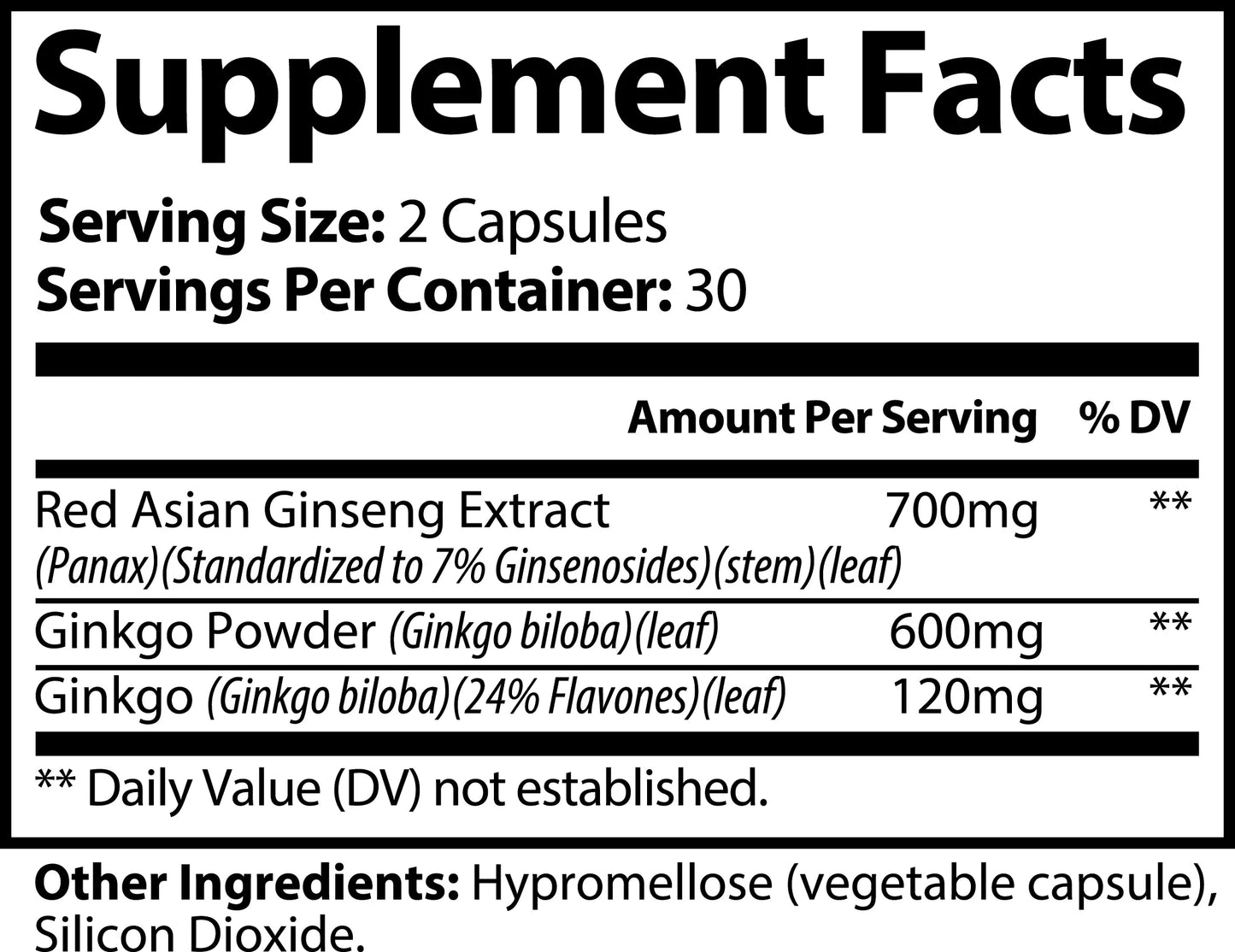 Ginkgo Biloba + Ginseng OMKARA