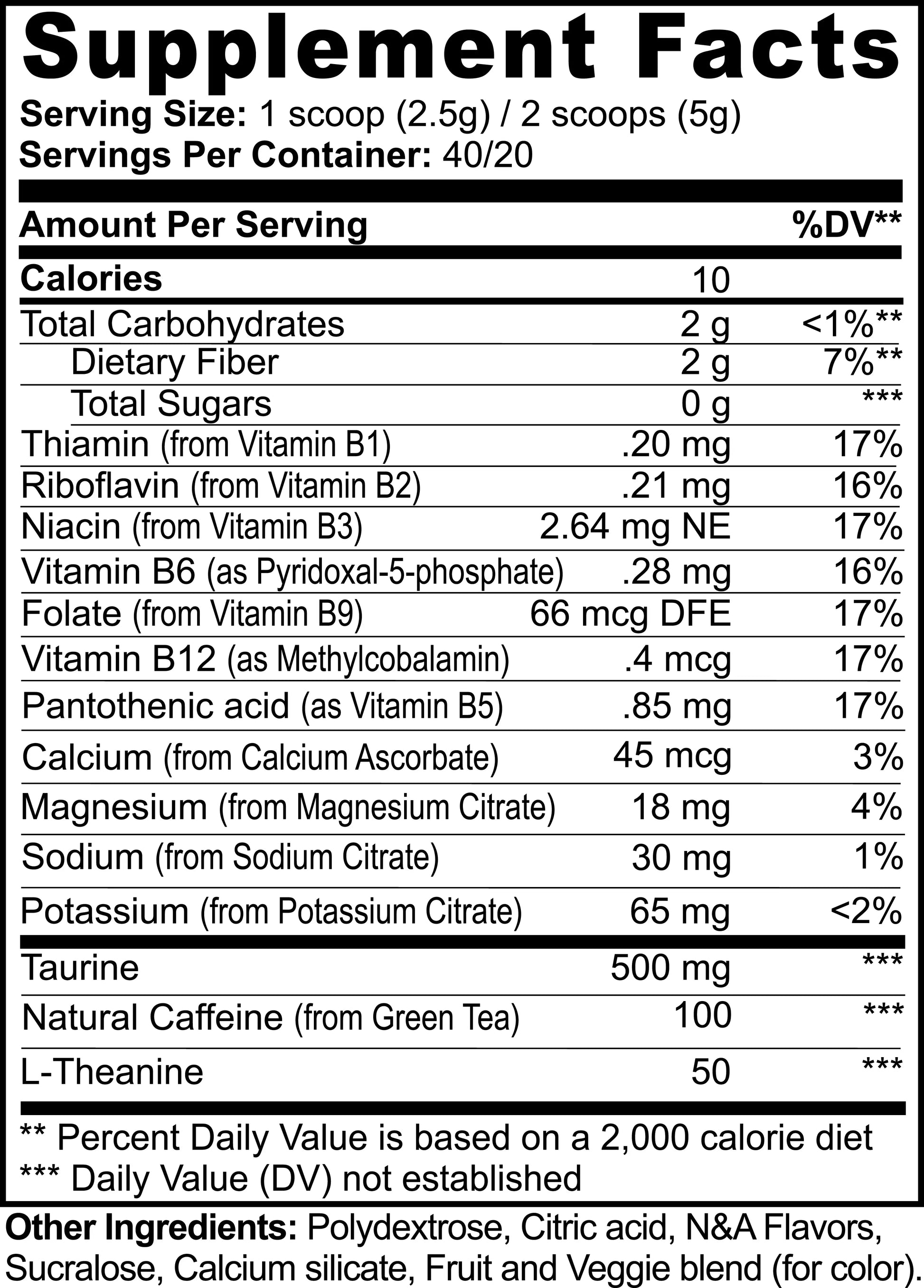 Energy Powder (Lychee Splash Energy) OMKARA