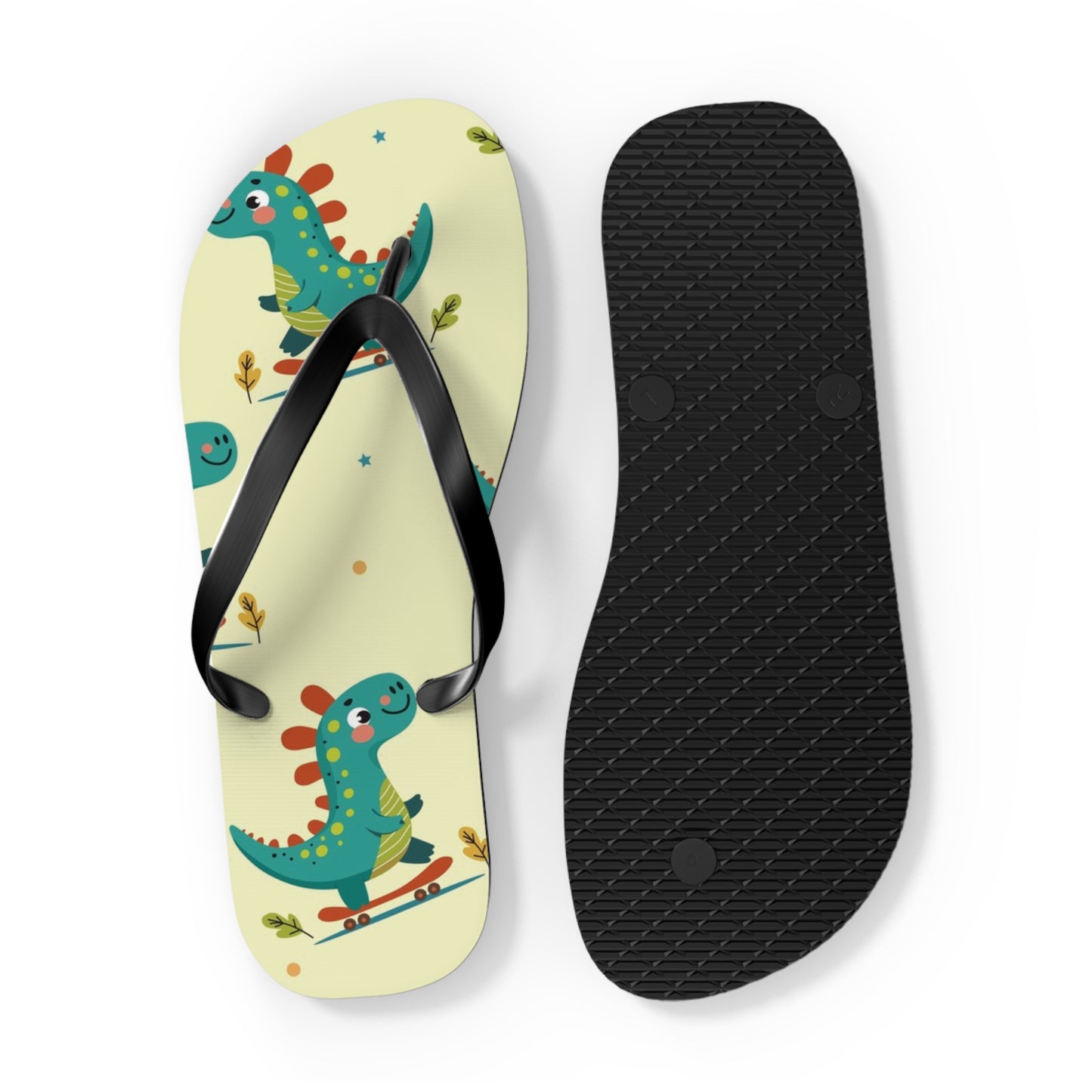 Dino Summer Flip Flops