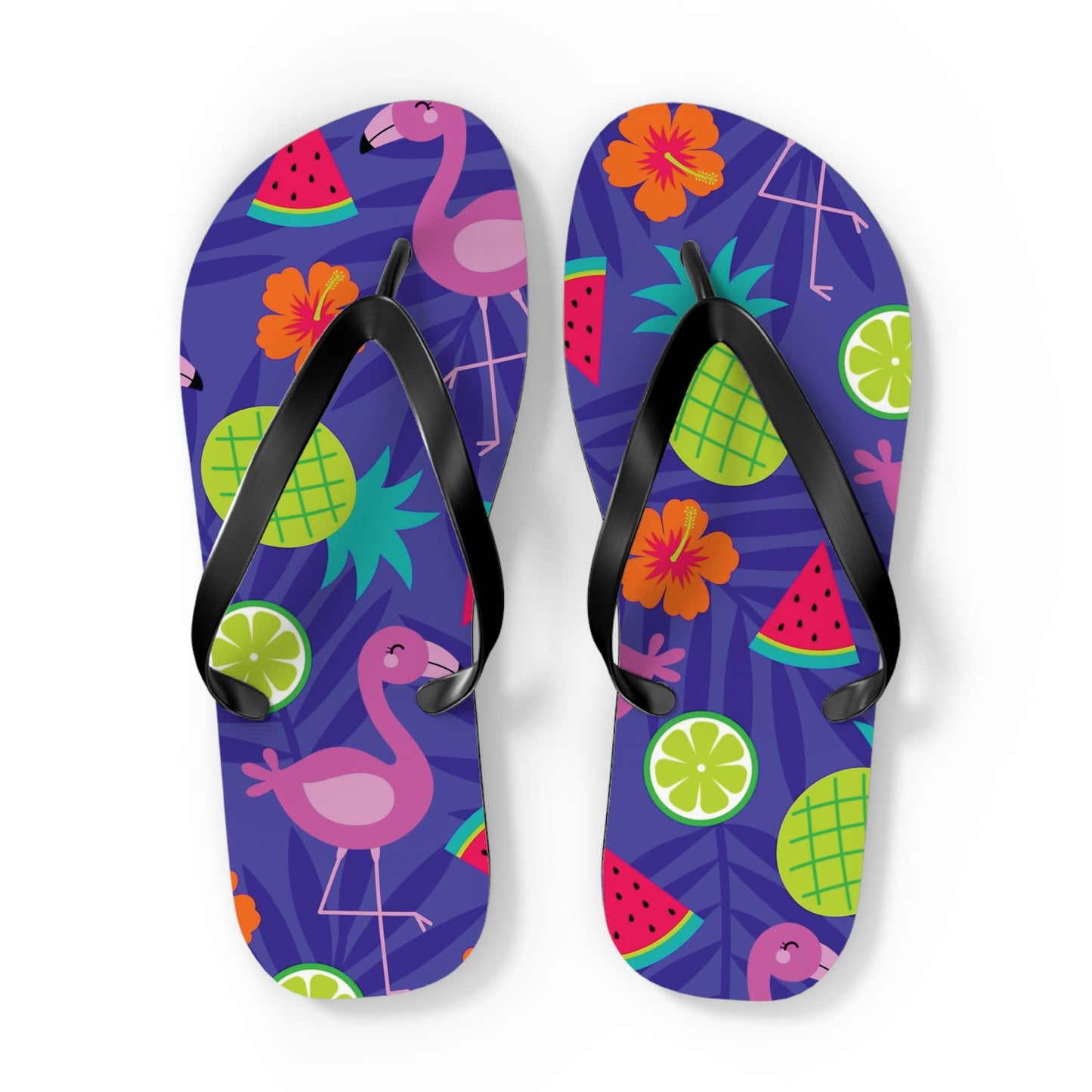 Swan Summer Flip Flops