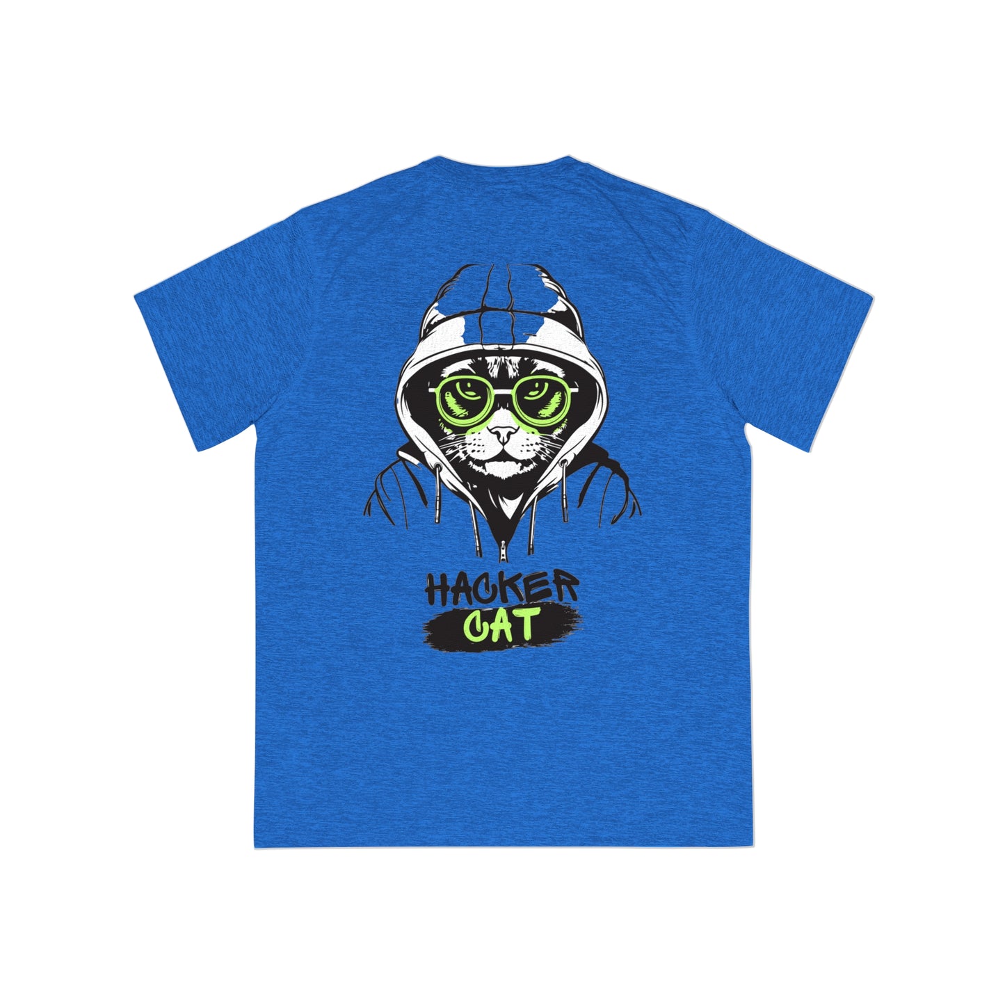 Men's Sports T-shirt Hacker Cat