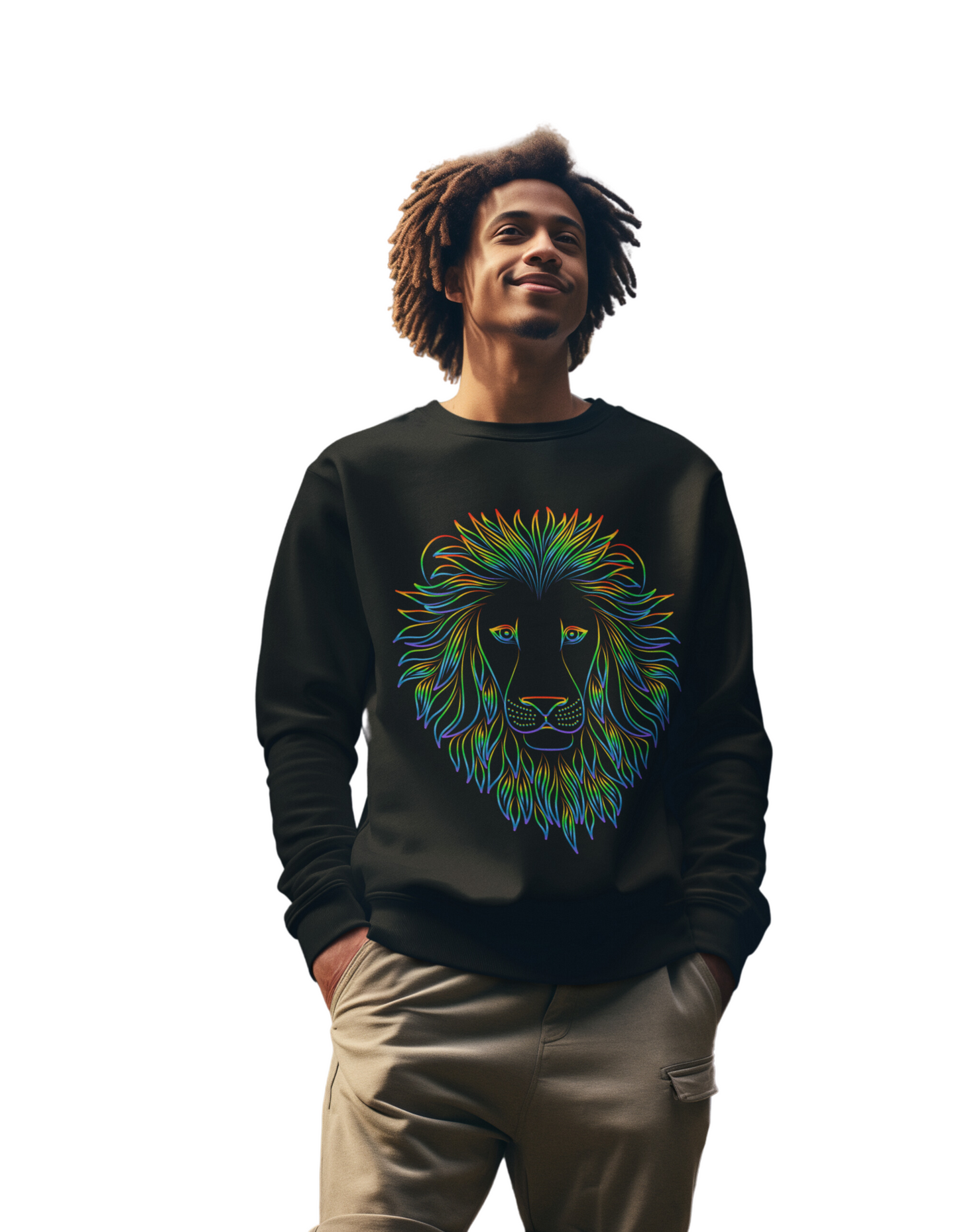 Crewneck Lion Sweatshirt