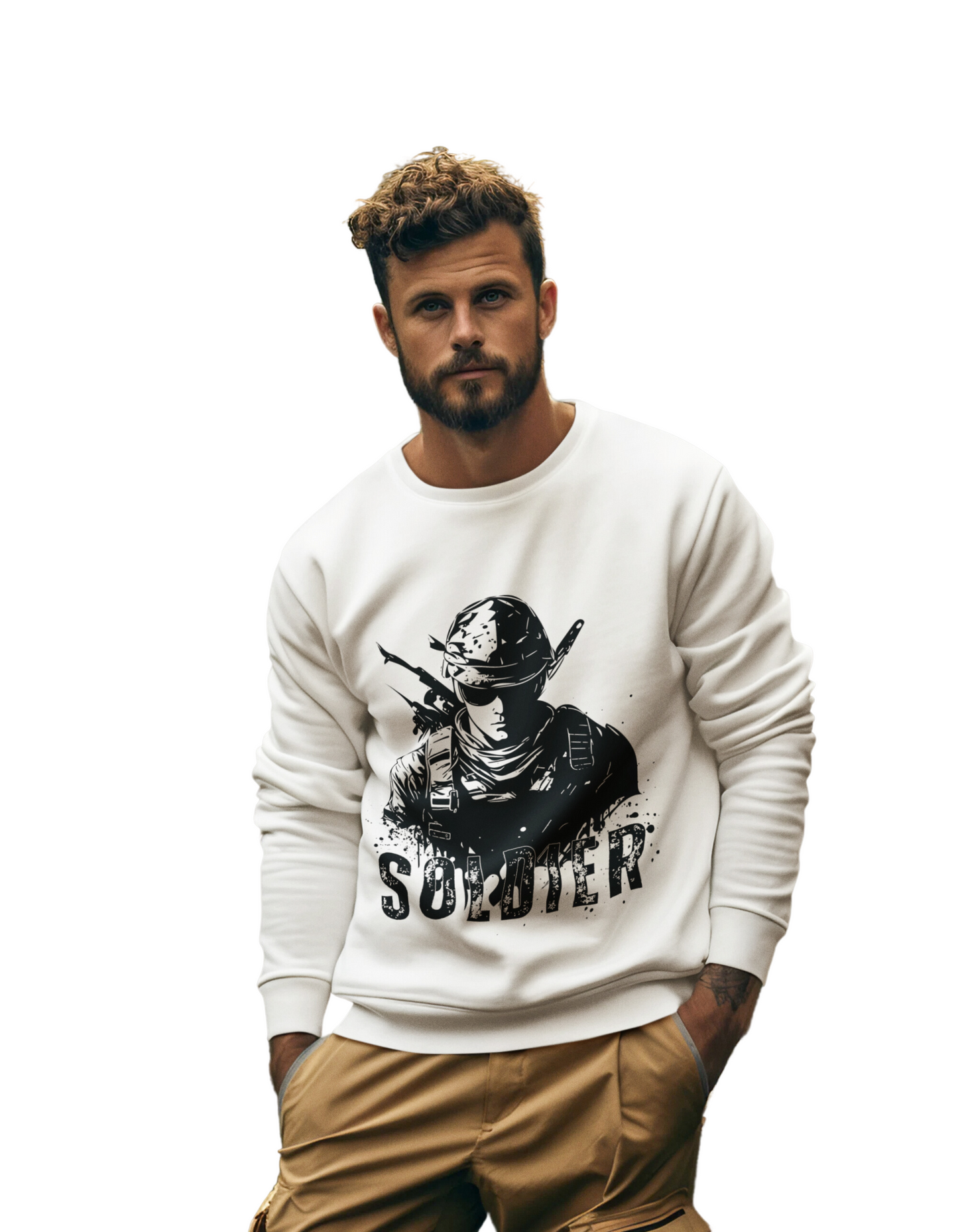 Crewneck Soldier Sweatshirt