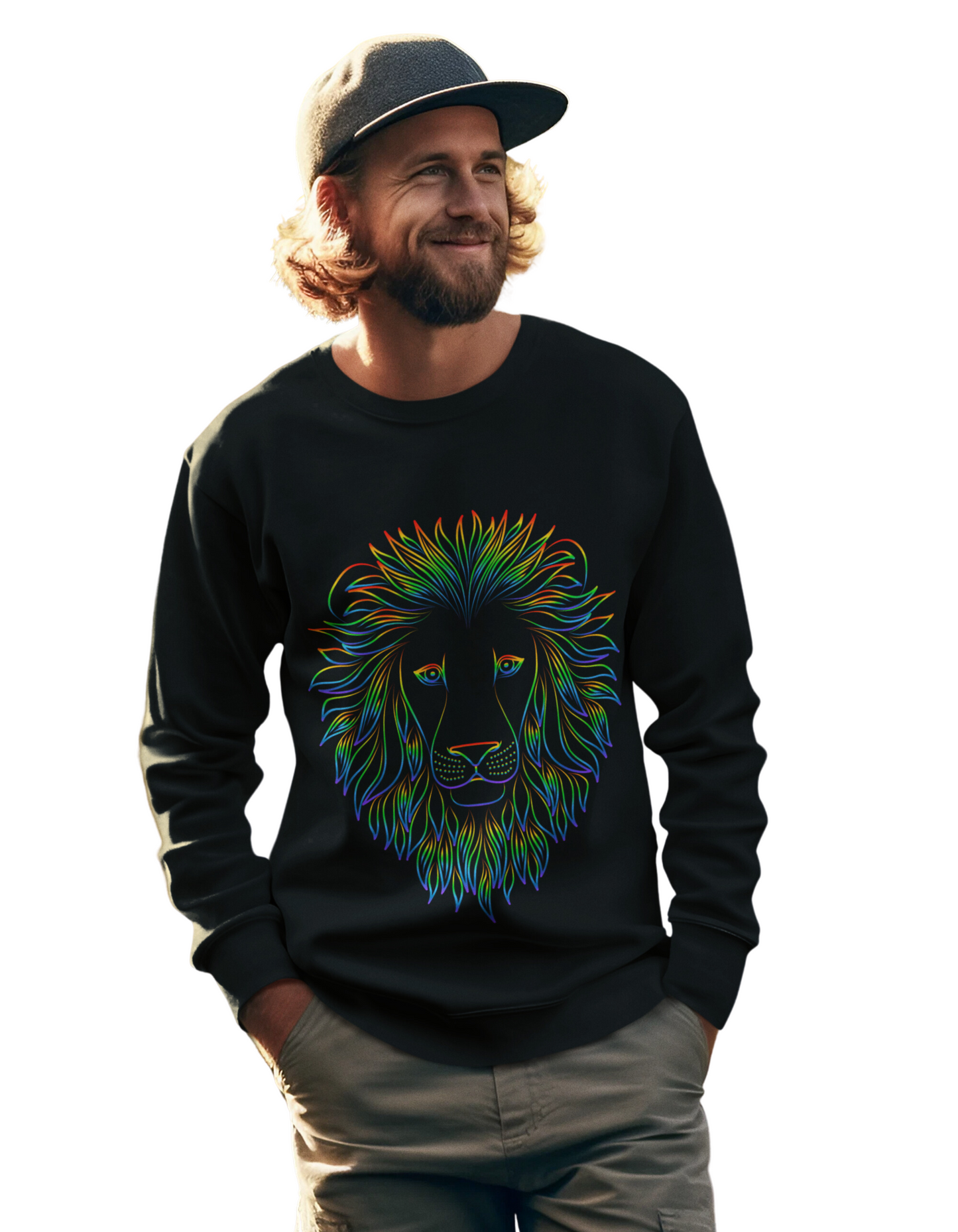 Crewneck Lion Sweatshirt