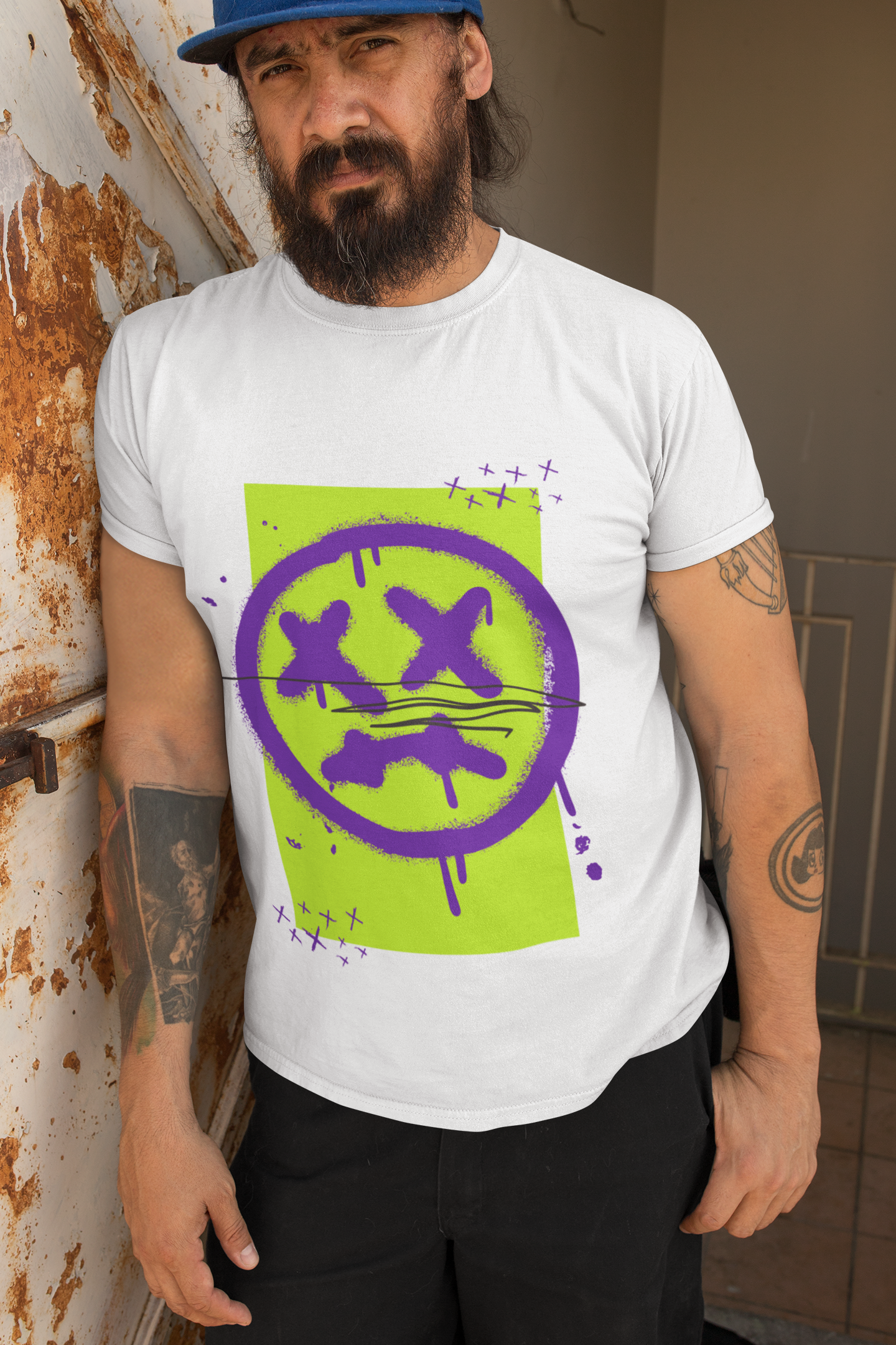 Men's Staple Graffiti T Shirt